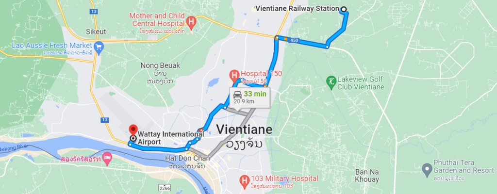 Vientiane capital railway station