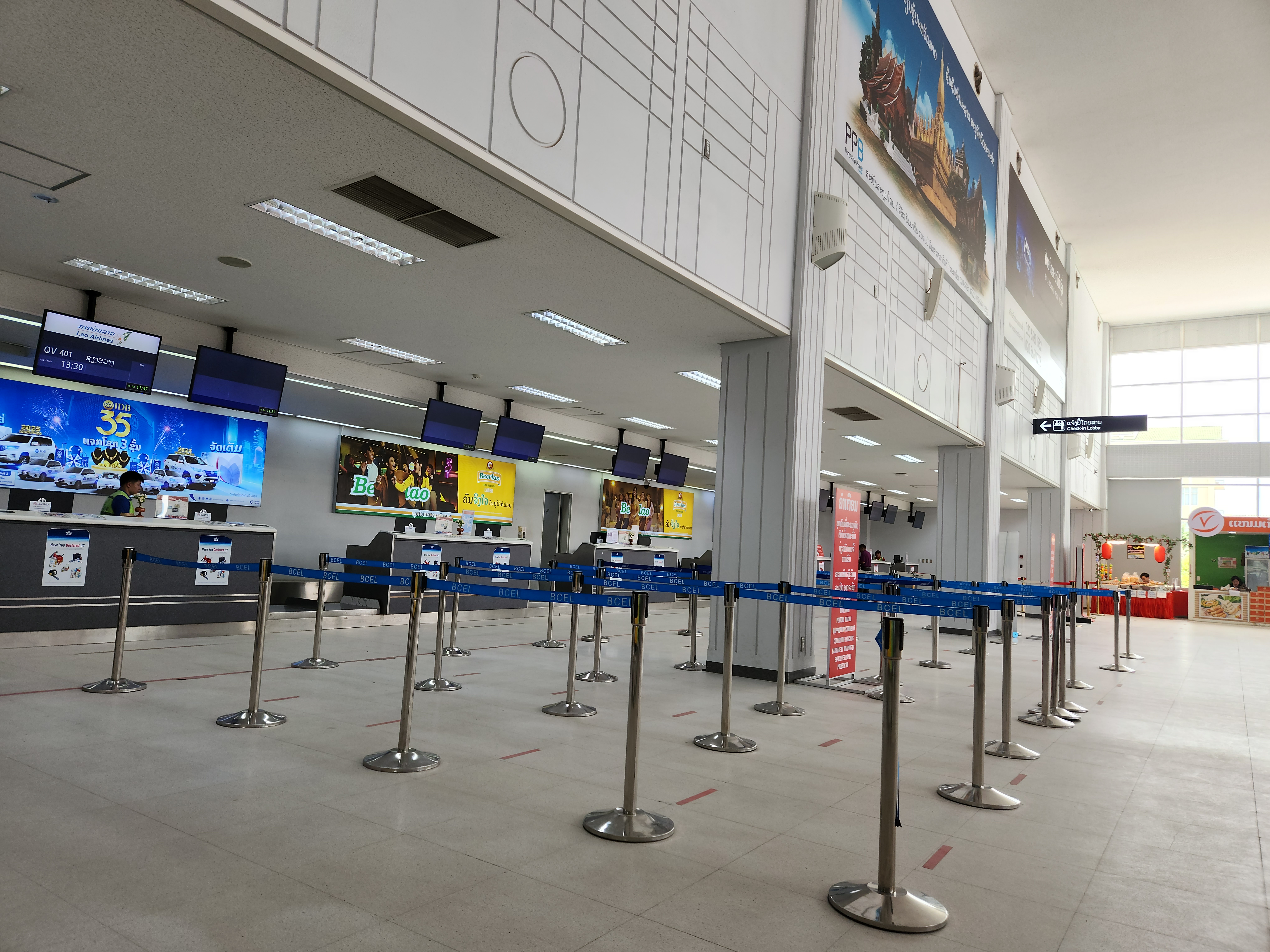 Laos train ticket from Luang prabang to Vientiane